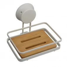 Мыльница Аквалиния металл цвет белый Мыльница Аквалиния металл цвет белый