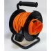 Удлинитель на катушке Защита Про 1 розетка без заземления 2x1 мм 35 м цвет оранжево-черный