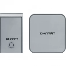 Дверной звонок беспроводной Онлайт ODB-D-AC06-1V1-WН 36 мелодий цвет белый