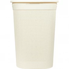 Корзина для белья Plast Team Oslo цвет молочный Корзина для белья Plast Team Oslo цвет молочный