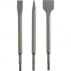 Набор зубил по бетону SDS-plus Dexter L250 FD-SETB01, 3 шт.