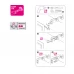 Карниз двухрядный Florus 160-300 см металл цвет белый