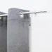 Карниз однорядный Pommel 120-210 см металл цвет серебро
