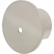 Держатель торцевой металл цвет хром 2 см 2 шт.