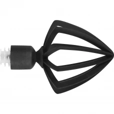 Наконечник Конус металл цвет черный 20 см 2 шт.