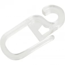 Крючок для кольца 2 см цвет белый 20 шт. Крючок для кольца 2 см цвет белый 20 шт.