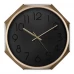 Часы настенные Troykatime круглые пластик цвет золотисто-черный бесшумные ø30 см