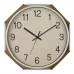 Часы настенные Troykatime Дизайнерские круглые пластик цвет бежевый бесшумные ø30 см