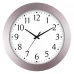 Часы настенные Troykatime Эконом круглые пластик цвет розовый бесшумные ø 30.5 см