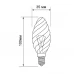 Лампа накаливания Belsvet свеча витая E14 40 Вт свет тёплый белый Лампа накаливания Belsvet свеча витая E14 40 Вт свет тёплый белый