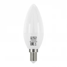 Лампа светодиодная Bellight Е14 220-240 В 5 Вт свеча 470 лм холодный белый цвет света