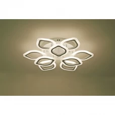 Люстра потолочная светодиодная «Sera» 2590-9 с пультом управления 18 м² регулируемый белый свет цвет белый Люстра потолочная светодиодная «Sera» 2590-9 с пультом управления 18 м² регулируемый белый свет цвет белый