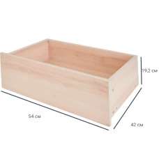 Ящик для шкафа Лион 54x41.7x19.2 см ЛДСП цвет дуб комано Ящик для шкафа Лион 54x41.7x19.2 см ЛДСП цвет дуб комано