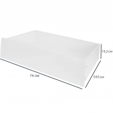 Ящик для шкафа Лион 74x54.5x19.2 см ЛДСП цвет белый