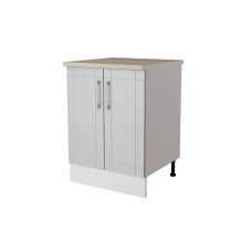 Напольный шкаф Тортора 59.6x52x82.2 см МДФ цвет серый