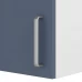 Шкаф навесной Нокса 50x67.6x29 см ЛДСП цвет голубой
