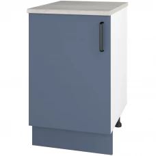 Шкаф напольный Нокса 50x86x56 см ЛДСП цвет голубой