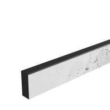 Комплект плинтусов 240x40 см пластик цвет кристалл 2 шт Комплект плинтусов 240x40 см пластик цвет кристалл 2 шт