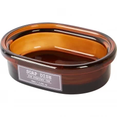 Мыльница Vidage Fiole стекло цвет коричневый Мыльница Vidage Fiole стекло цвет коричневый