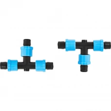 Тройник для капельной ленты BOUTTE, 16 мм 2 шт.