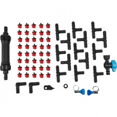 Набор фитингов для холодного капельного полива "Деревья, кустарники, цветники" Набор фитингов для холодного капельного полива "Деревья, кустарники, цветники"