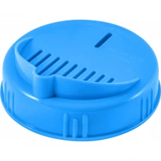 Крышка для слива Твист-офф ПВД 82 мм пластик Крышка для слива Твист-офф ПВД 82 мм пластик