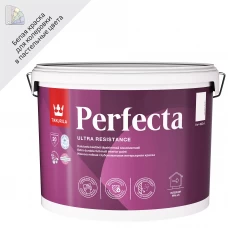 Краска для стен и потолков Tikkurila Perfecta цвет белый 9 л