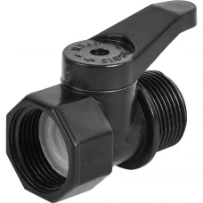 Кран пластиковый BOUTTE 3/4" наружная-внутренняя резьба Кран пластиковый BOUTTE 3/4" наружная-внутренняя резьба