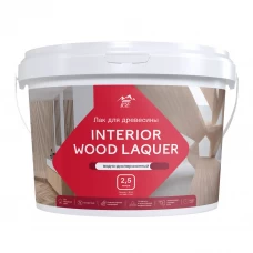 Лак для мебели акриловый Parade Interior Wood Laquer цвет прозрачный глянцевый 2.5 л