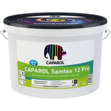 Краска для стен и потолков Caparol Samtex 12 Pro цвет белый база A 9 л