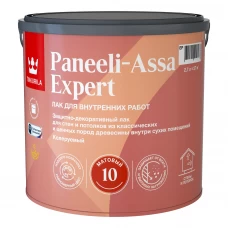 Лак для стен и потолков Tikkurila Paneeli-Assa Expert База EP бесцветный матовый 2.7 л Лак для стен и потолков Tikkurila Paneeli-Assa Expert База EP бесцветный матовый 2.7 л