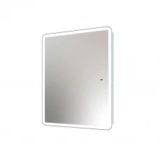 Шкаф зеркальный подвесной Flash с LED-подсветкой 50x80 см цвет белый