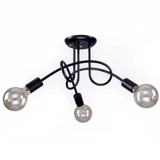 Люстра потолочная «Гольфстрим» КС30301/3 3 лампы 3 лампы 10 м² цвет черный Люстра потолочная «Гольфстрим» КС30301/3 3 лампы 3 лампы 10 м² цвет черный
