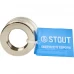 Муфта Stout 1 1/2"x1" внутренняя резьба никелированная латунь