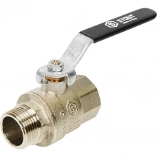 Кран шаровой Stout 3/4 наружная-внутренняя резьба рычаг