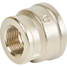 Муфта Stout 1 1/4"x3/4" внутренняя резьба никелированная латунь Муфта Stout 1 1/4"x3/4" внутренняя резьба никелированная латунь