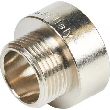 Переходник Stout 1x3/4" внутренняя-наружная резьба никелированная латунь