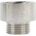 Переходник Stout 3/4"x1/2" внутренняя-наружная резьба никелированная латунь Переходник Stout 3/4"x1/2" внутренняя-наружная резьба никелированная латунь