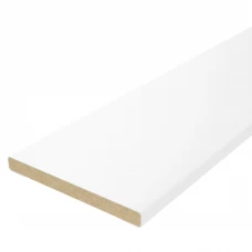 Добор дверной коробки 2060x200x8 мм финиш-бумага ламинация цвет белый