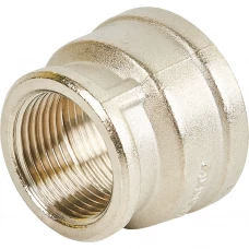 Муфта Stout 1 1/4"x1" внутренняя резьба никелированная латунь Муфта Stout 1 1/4"x1" внутренняя резьба никелированная латунь