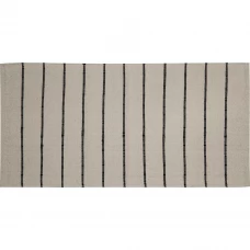 Коврик Inspire декоративный хлопок ELVAS 60x180 см цвет черно-белый