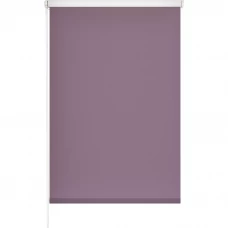Штора рулонная блэкаут Midnight 55x175 см фиолетовая