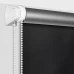 Штора рулонная блэкаут Silver 50x175 см черная