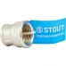 Муфта Stout 1x3/4" внутренняя резьба никелированная латунь