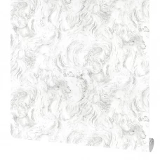 Обои флизелиновые Belvinil Планета серые 1.06 м 1036-21