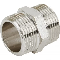 Ниппель Stout 3/4" наружная резьба никелированная латунь