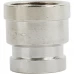 Муфта Stout 1/2"x3/8" внутренняя резьба никелированная латунь