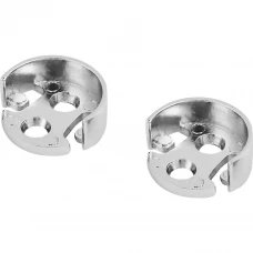 Держатель трубы 25 мм цвет хром 2 шт.