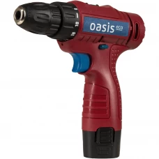 Дрель-шуруповерт аккумуляторная Oasis Eco AV-12, 12 В Li-ion 1.3 Ач