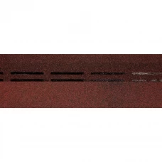 Коньково-карнизная черепица Döcke Pie Standard красный